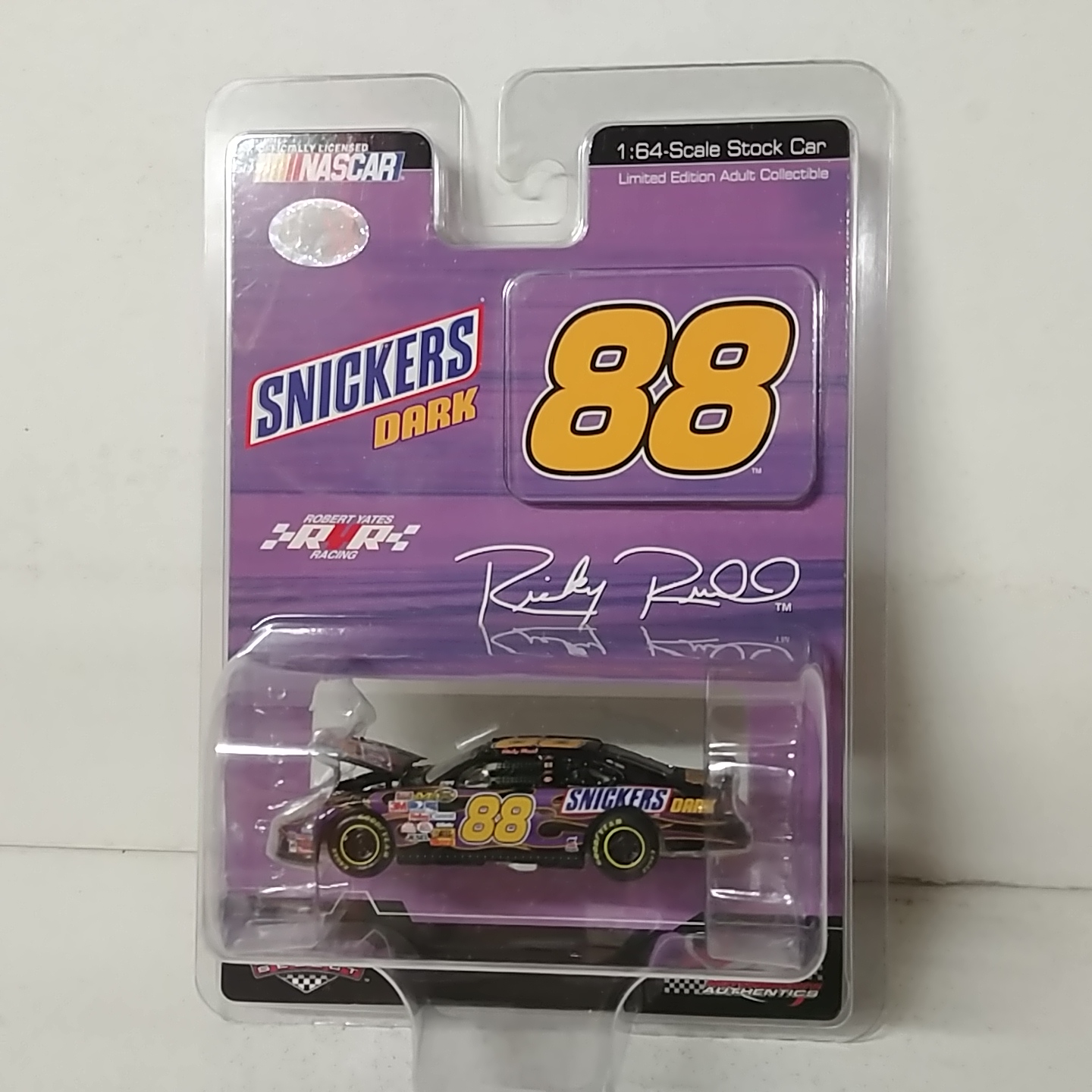 2007 Ricky Rudd 1/64th Snickers "Dark" "Dealer Select" hood open Fusion