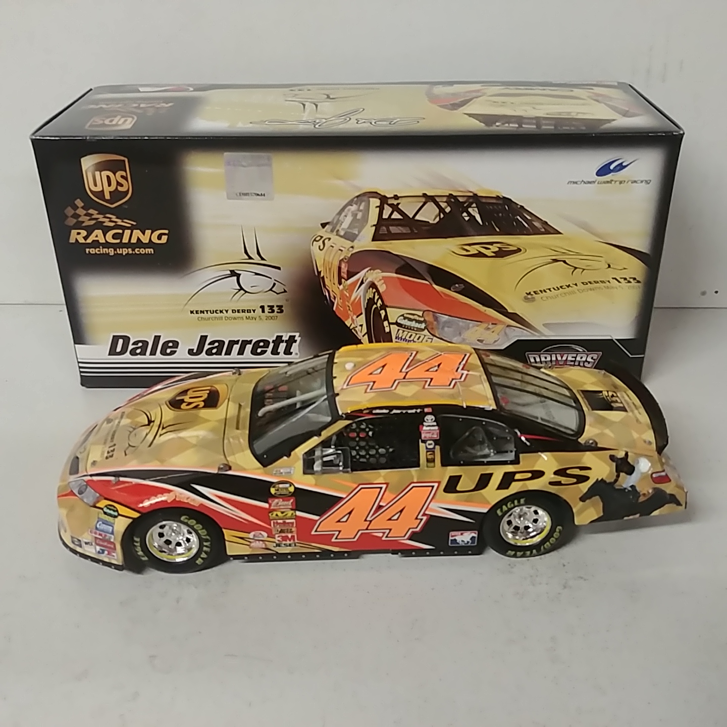 2007 Dale Jarrett 1/24th UPS "Kentucky Derby" Toyota Camry