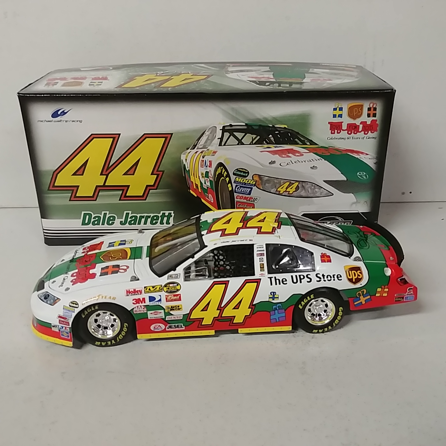 2007 Dale Jarrett 1/24th UPS "Toys for Tots" Toyota Camry