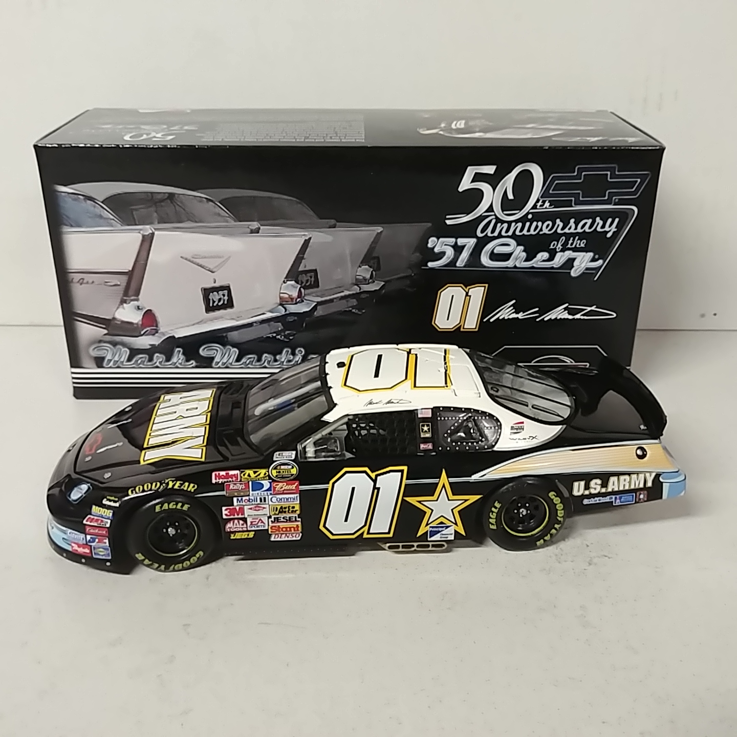 2007 Mark Martin 1/24th US Army "57 Chevy 50th Anniversary" Monte Carlo SS