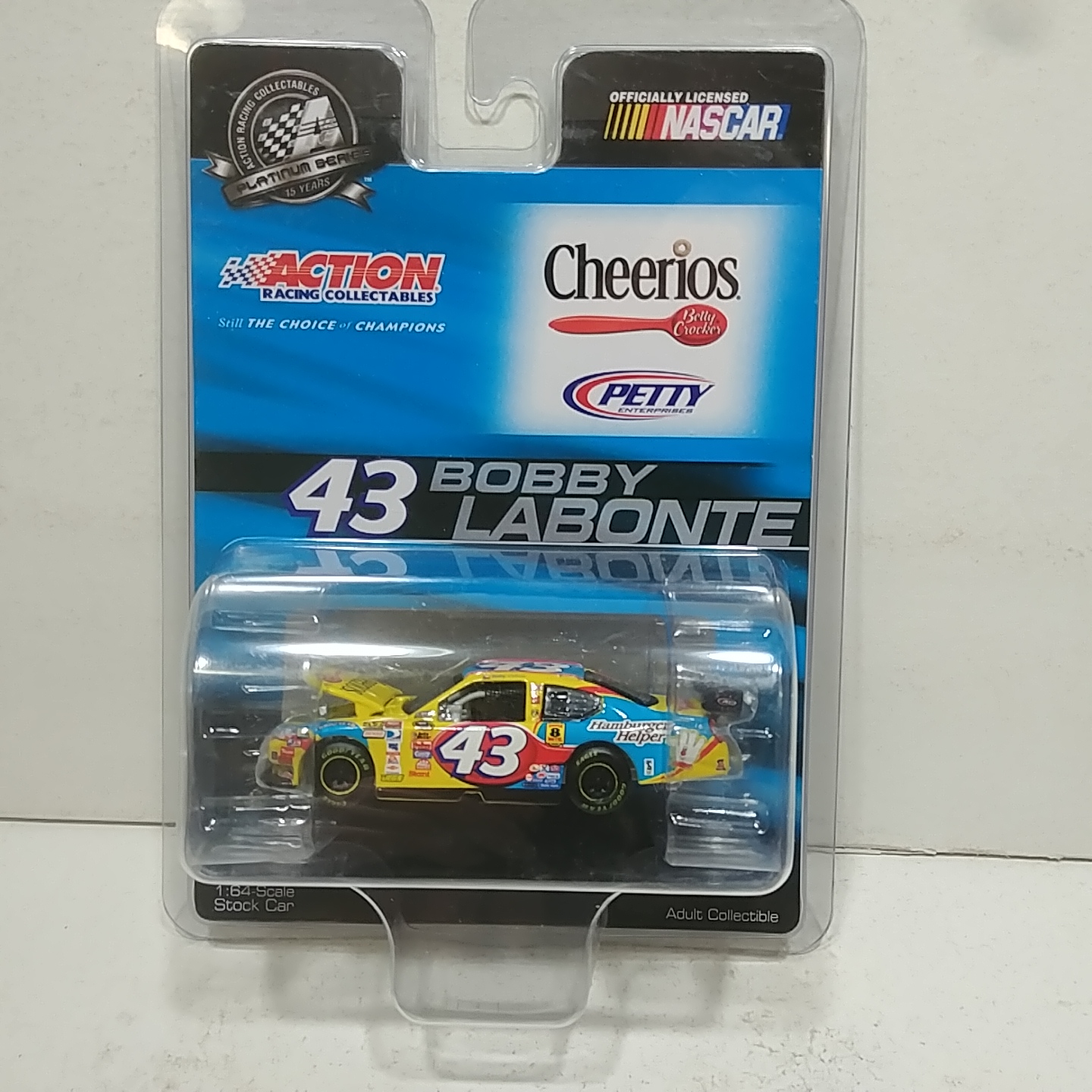 2008 Bobby Labonte 1/64th Cheerios ARC Hood Open Charger