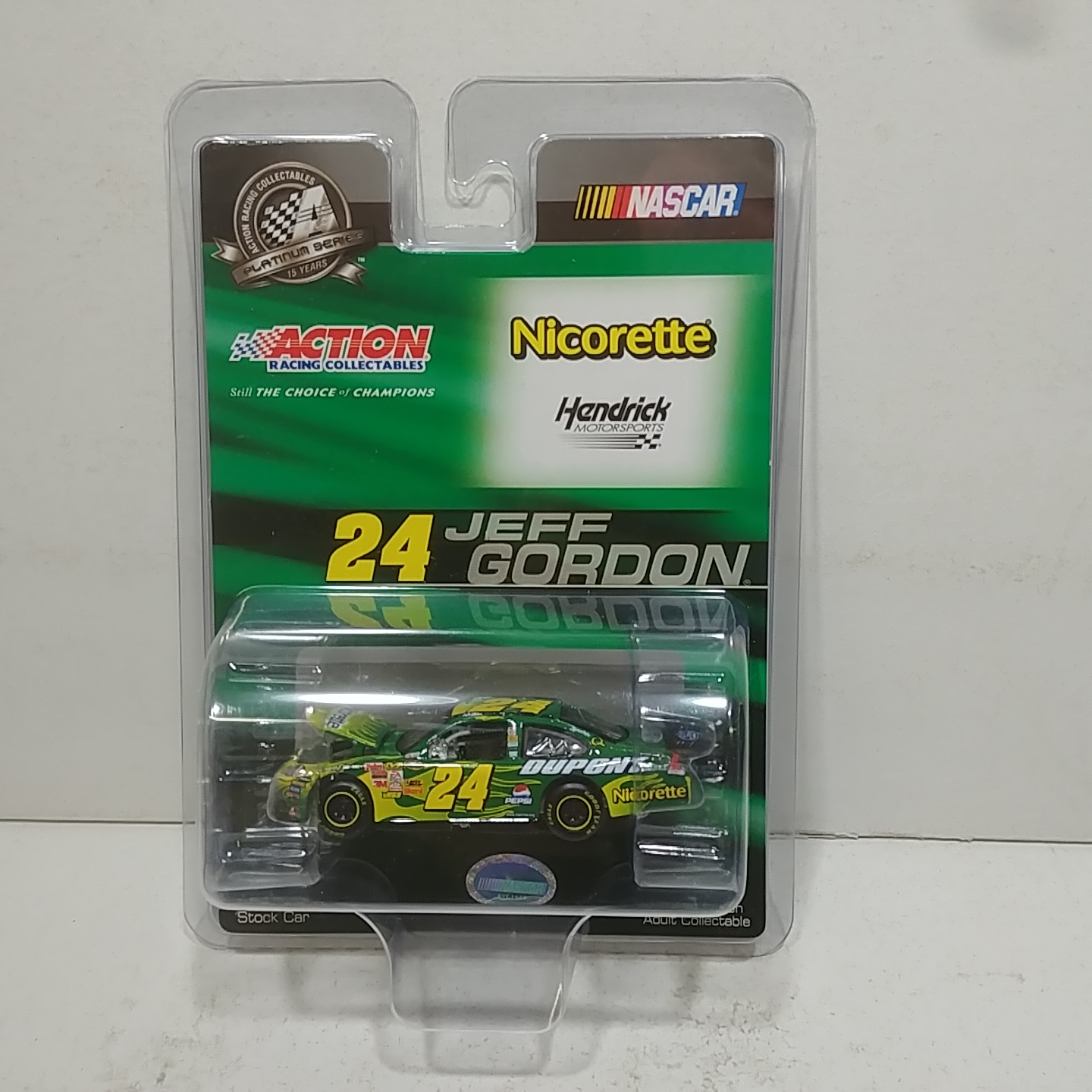 2008 Jeff Gordon 1/64th Dupont/Nicorette ARC Hood Open Impala SS