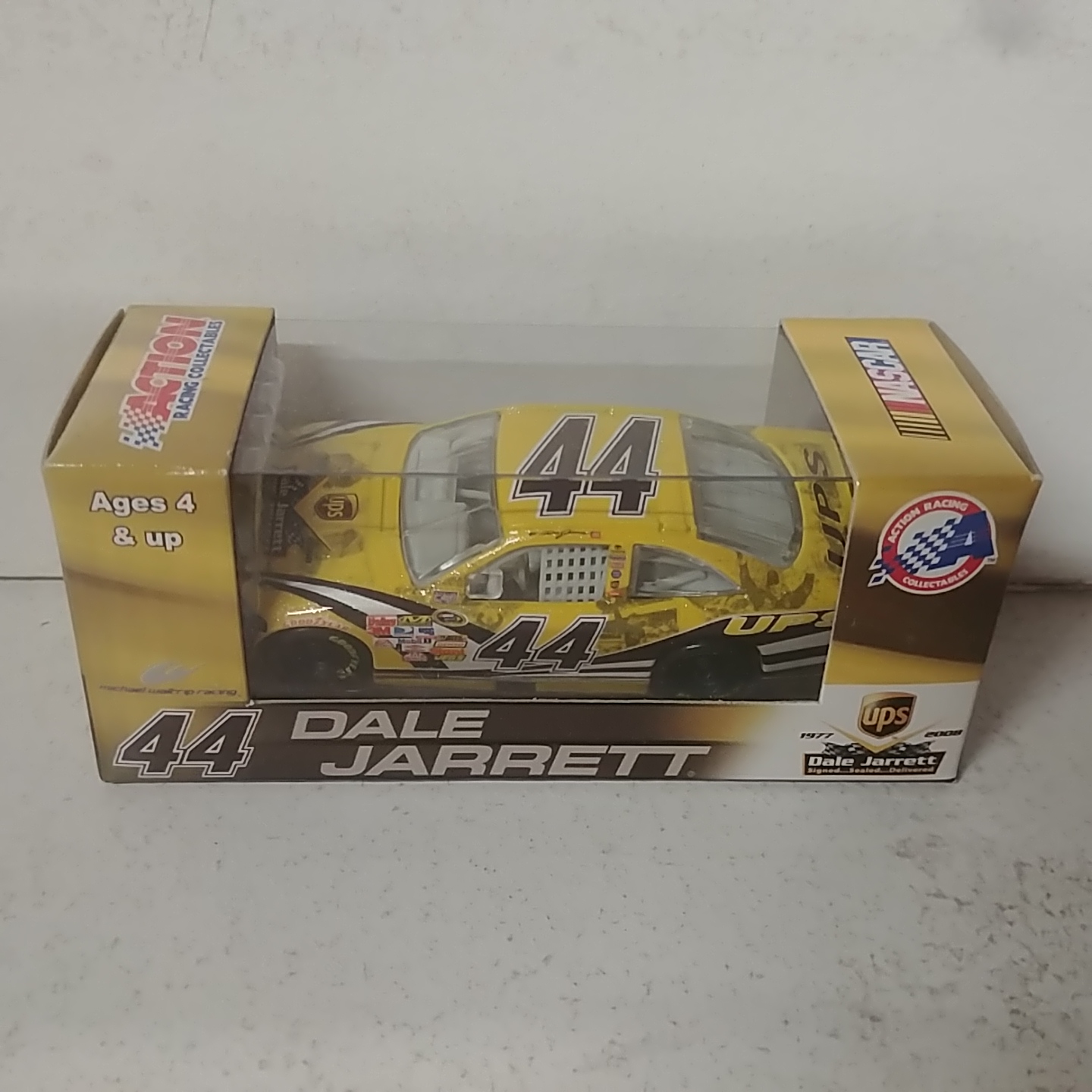 2008 Dale Jarrett 1/64th UPS "Retirement" Pitstop Series car