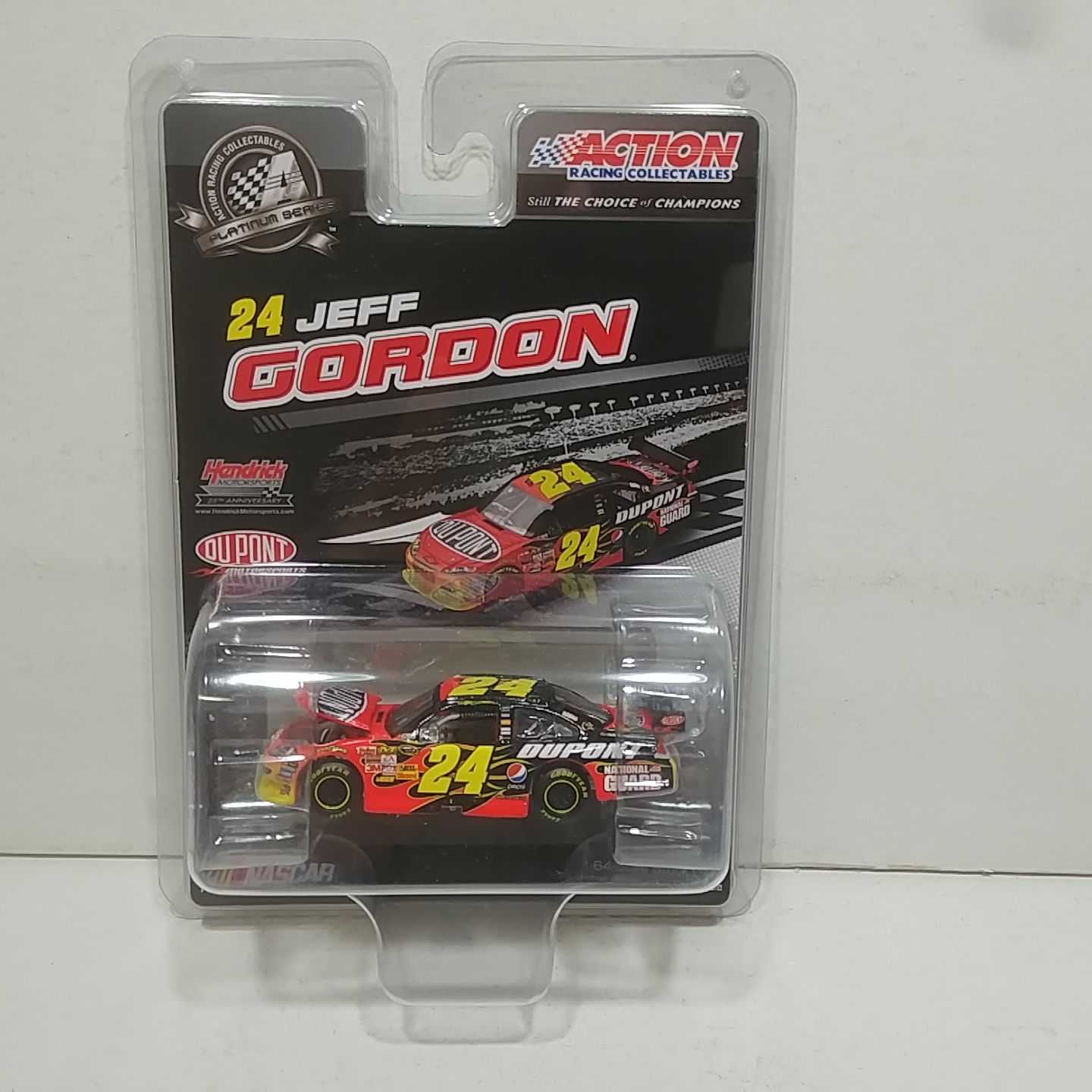 2009 Jeff Gordon 1/64th Dupont ARC Hood Open Impala SS