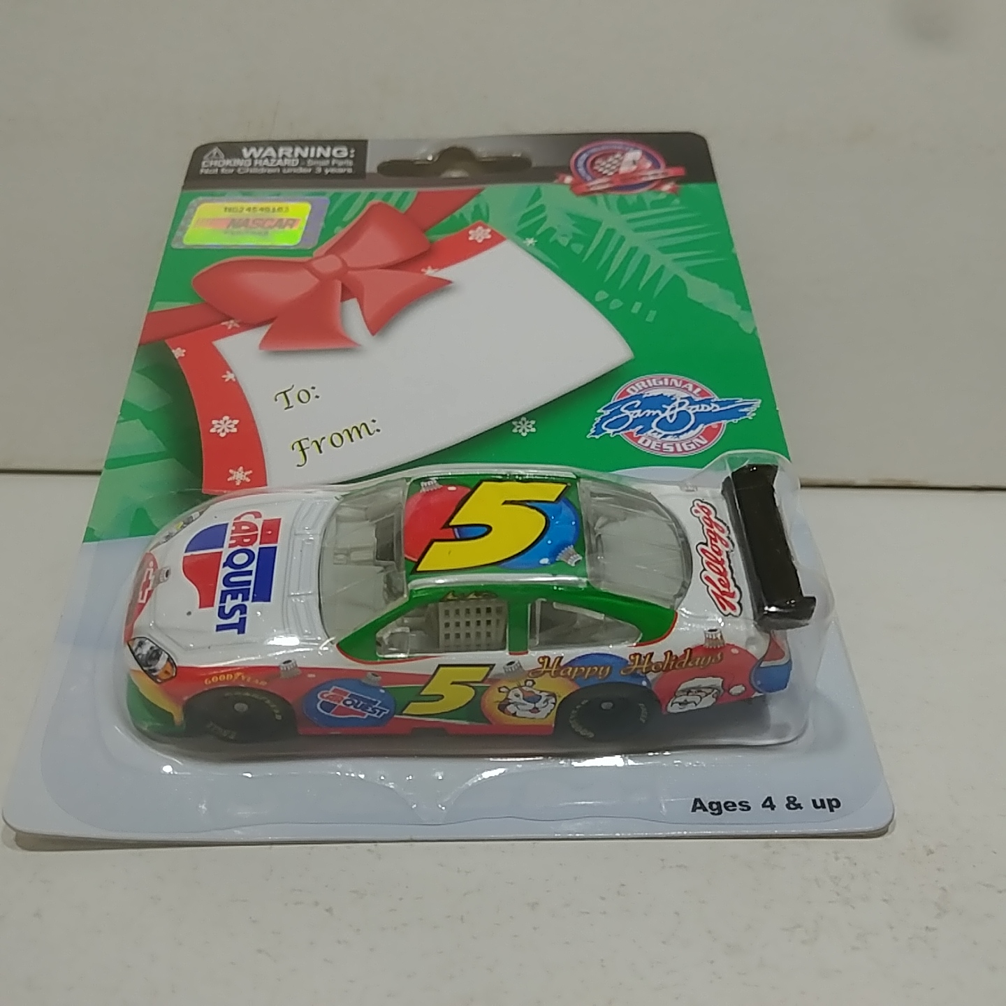 2009 Mark Martin 1/64th Sam Bass "Holiday" Pitstop Series car