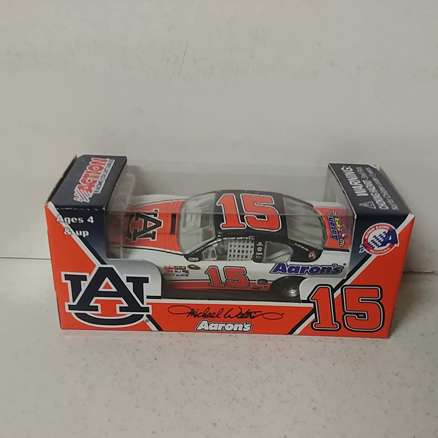 2011 Michael Waltrip 1/64th Aaron's "Auburn University" Pitstop Series Camry