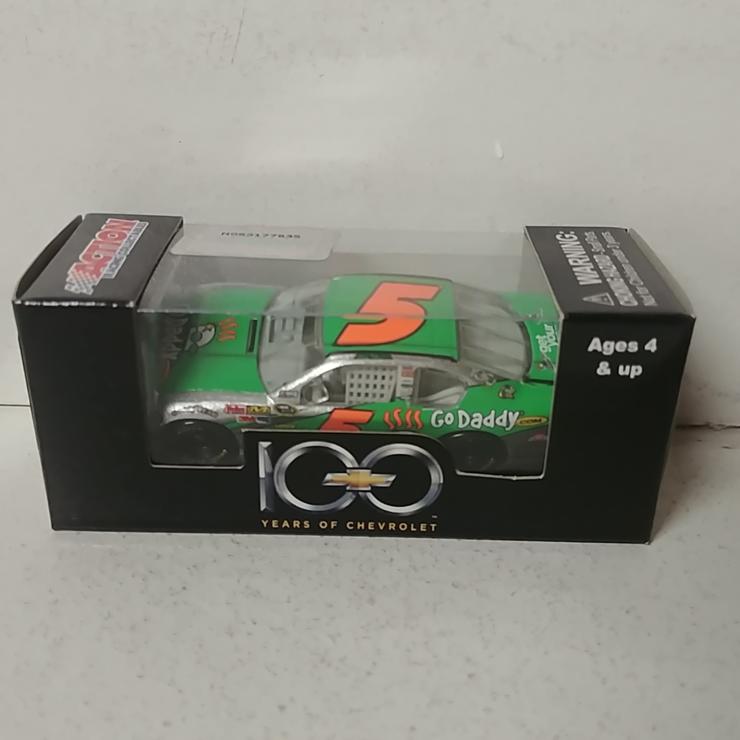 2011 Mark Martin 1/64th GoDaddy.com "100 Years of Chevrolet" Pitstop Series Impala