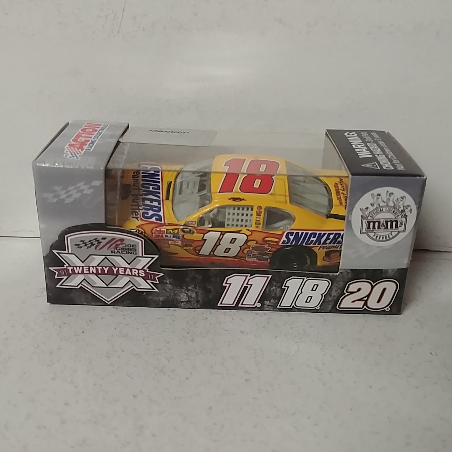2011 Kyle Busch 1/64th Snickers "Peanut Butter Squared" Pitstop Series Camry
