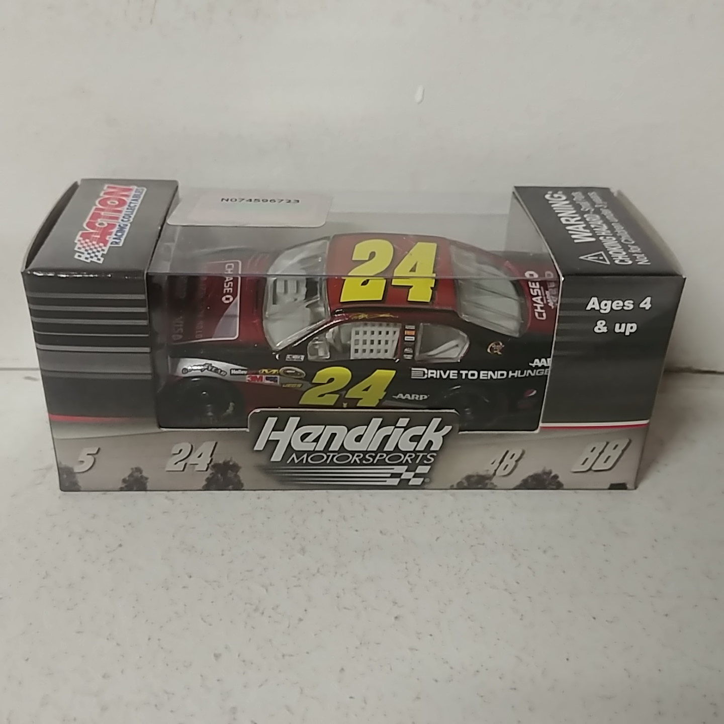 2012 Jeff Gordon 1/64th AARP Drive To End Hunger "Chase Credit Card" Pitstop Series Impala