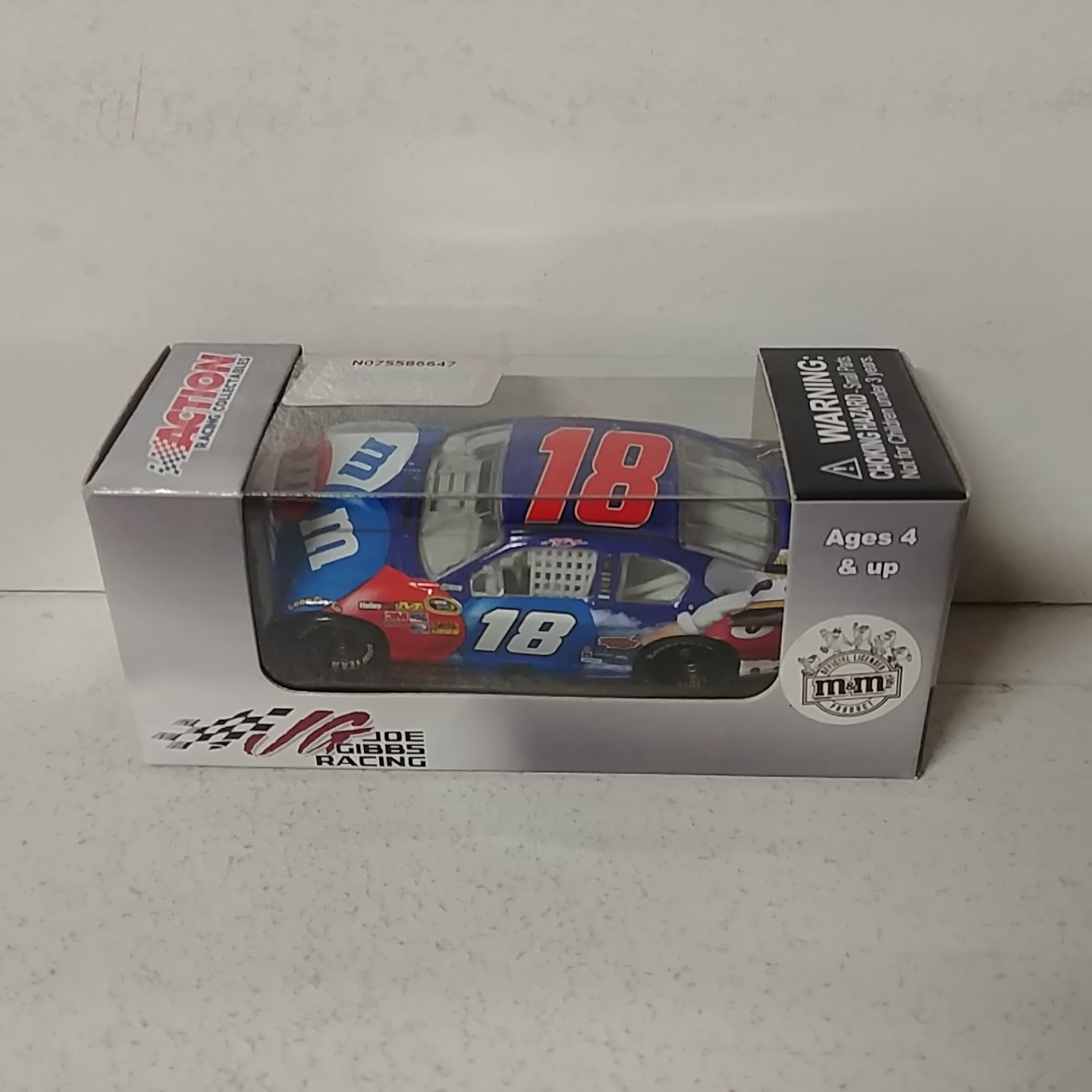 2012 Kyle Busch 1/64th M&M's "Red, White and Blue" Pitstop Series Camry