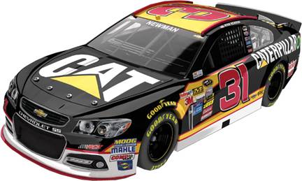 2015 Ryan Newman 1/24th Caterpillar Chevrolet SS