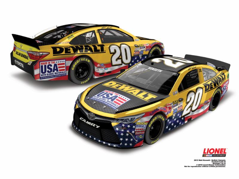 2015 Matt Kenseth 1/64th Dewalt "Made In The USA" Pitstop Series Camry