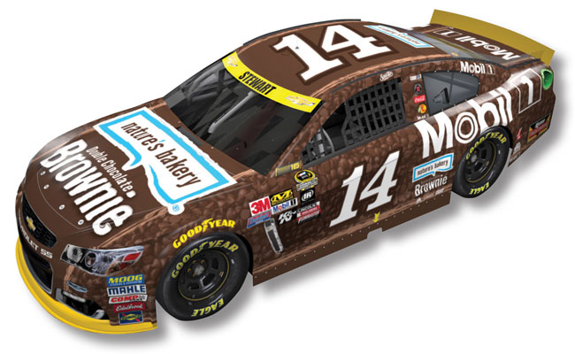 2016 Tony Stewart 1/64th Nature's Bakery "Brownie" Pitstop Series car
