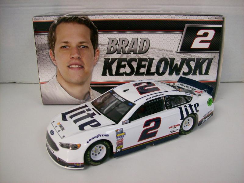 ..2017 Brad Keselowski 1/24th Miller Lite car