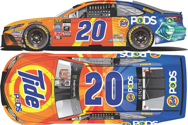 2017 Matt Kenseth 1/24th Tide "Pods" car