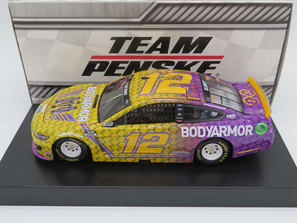 2020 Ryan Blaney 1/24th BodyArmor "Tribute" hood open Mustang