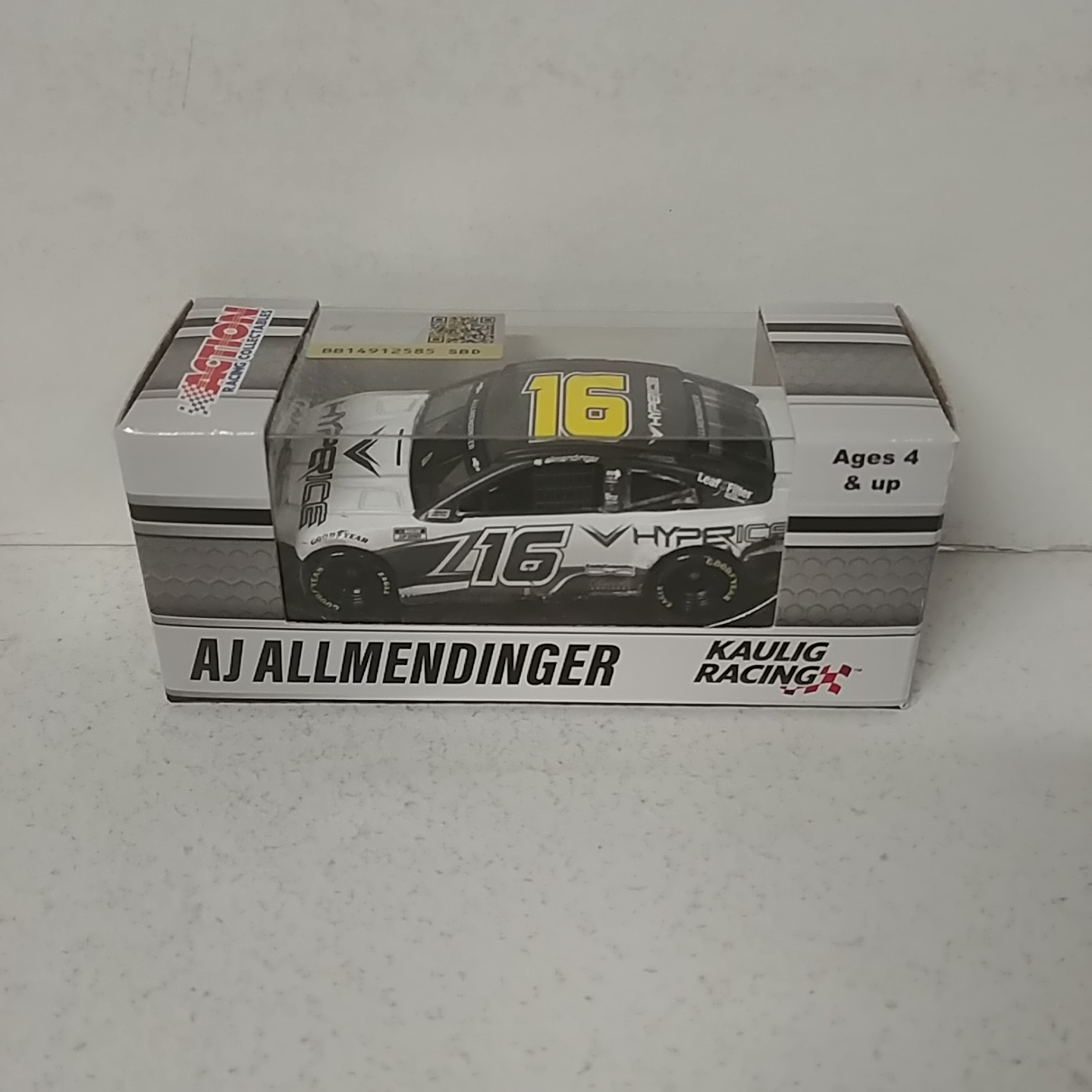 2021 AJ Allmendinger 1/64th Hyperice "Indy Road Course Win" car