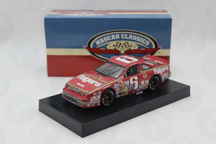 1990 Mark Martin 1/24th Folgers "North Wilkesboro Win" hood open trunk open Thunderbird