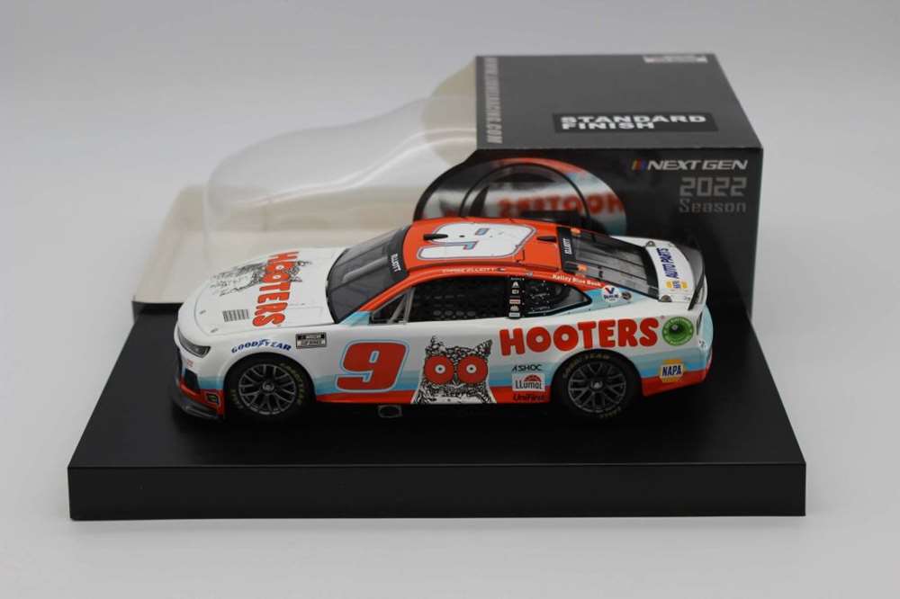 2022 Chase Elliott 1/24th Hooters "Next Gen" Elite Camaro