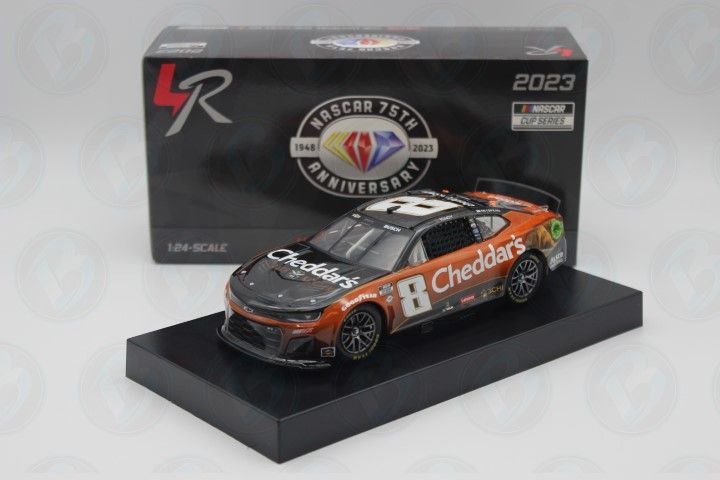 2023 Kyle Busch 1/24th Cheddars hood open Camaro