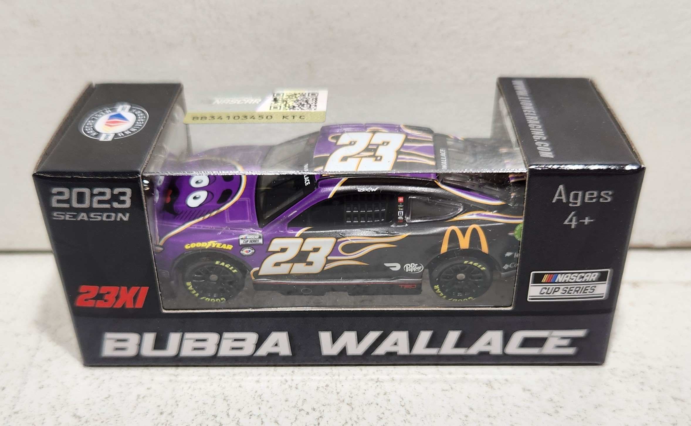 2023 Darrell Wallace 1/64th McDonald’s "Grimace" Camry