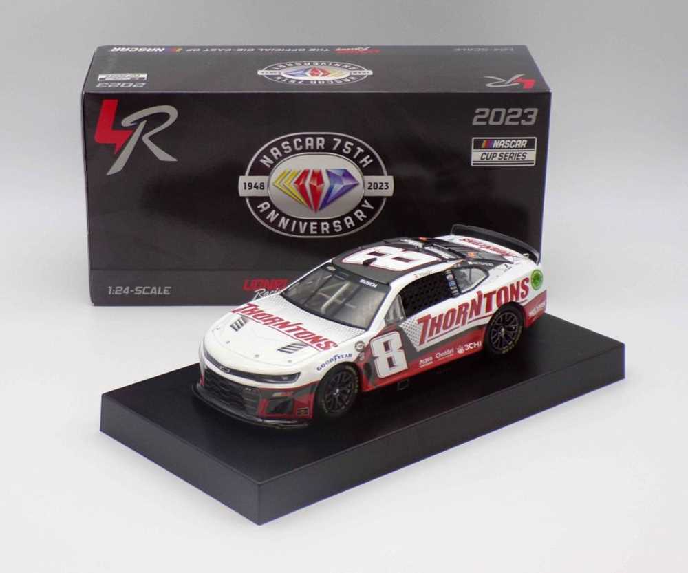 2023 Kyle Busch 1/24th Thorntons hood open Camaro