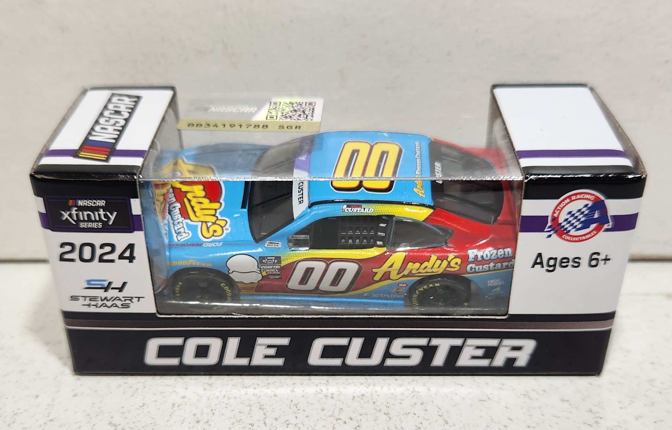 2024 Cole Custer 1/64th Andy's Frozen Custard "Xfinity Series" Mustang