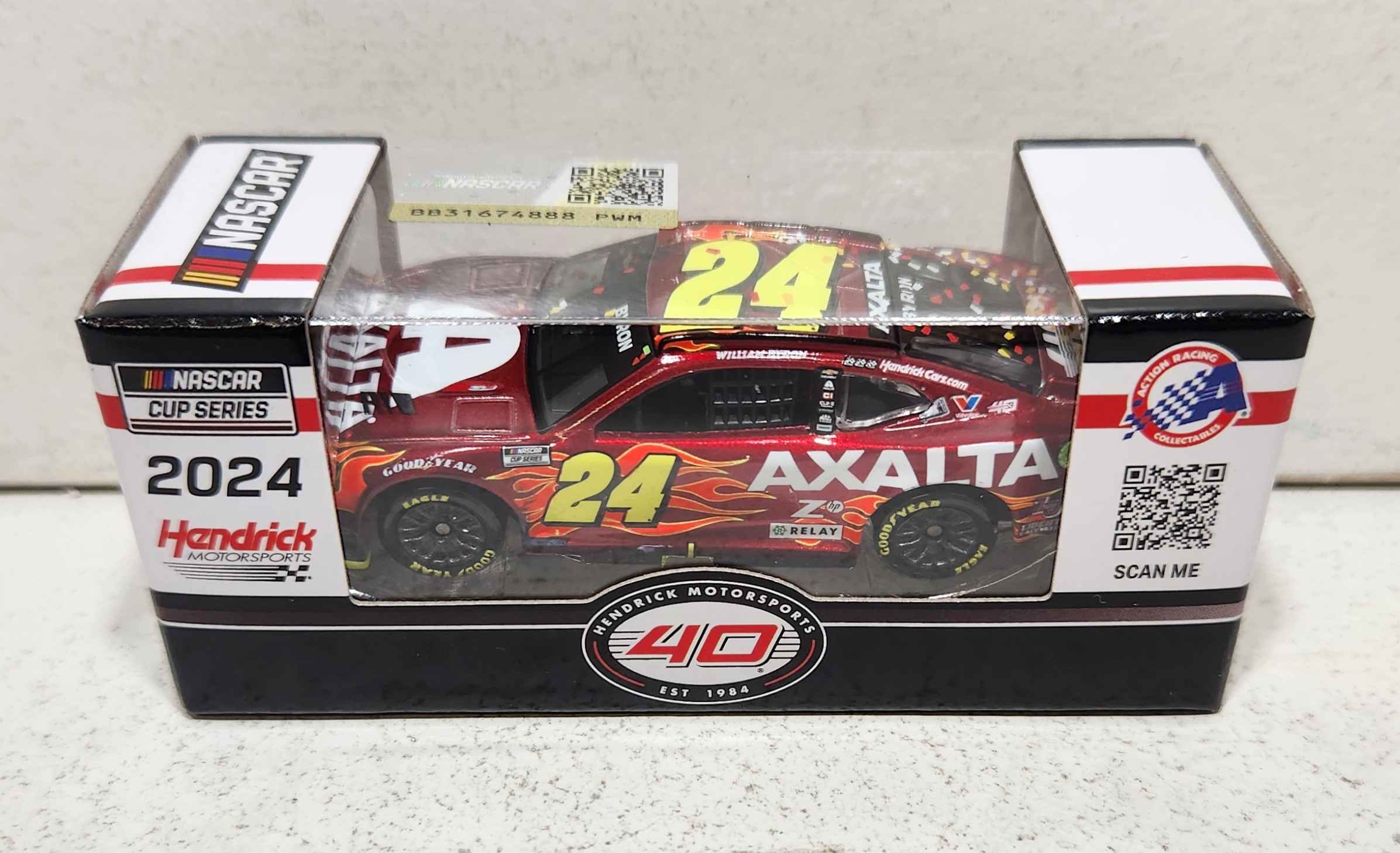 2024 William Bryon 1/64th Axalta HMS 40th Anniversary "Martinsville Win" Camaro