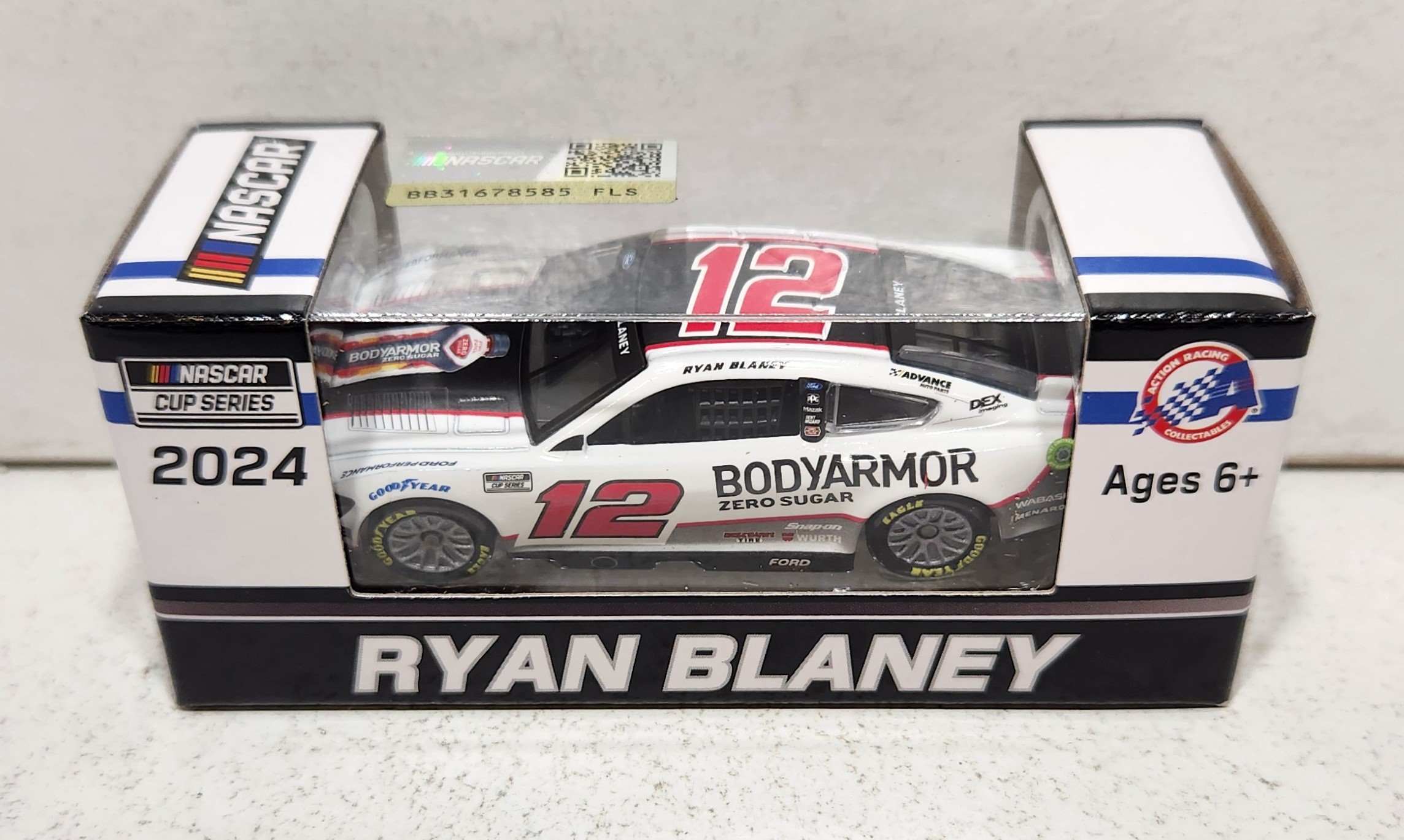 2024 Ryan Blaney 1/64th BodyArmour "Zero Sugar" Mustang