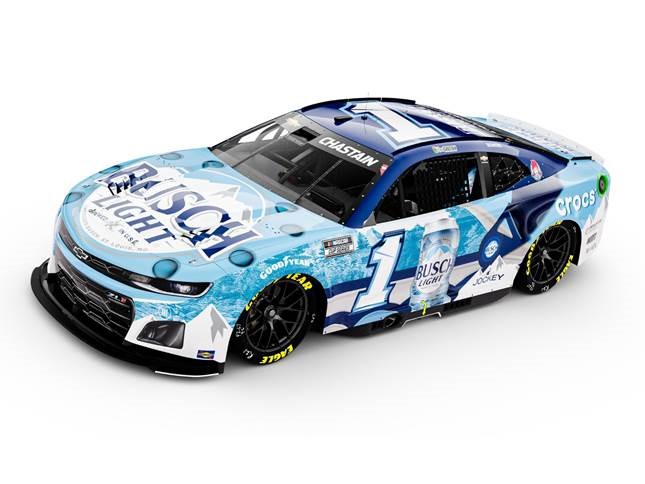 2024 Ross Chastain 1/64th Busch Light "Crocs" Camaro