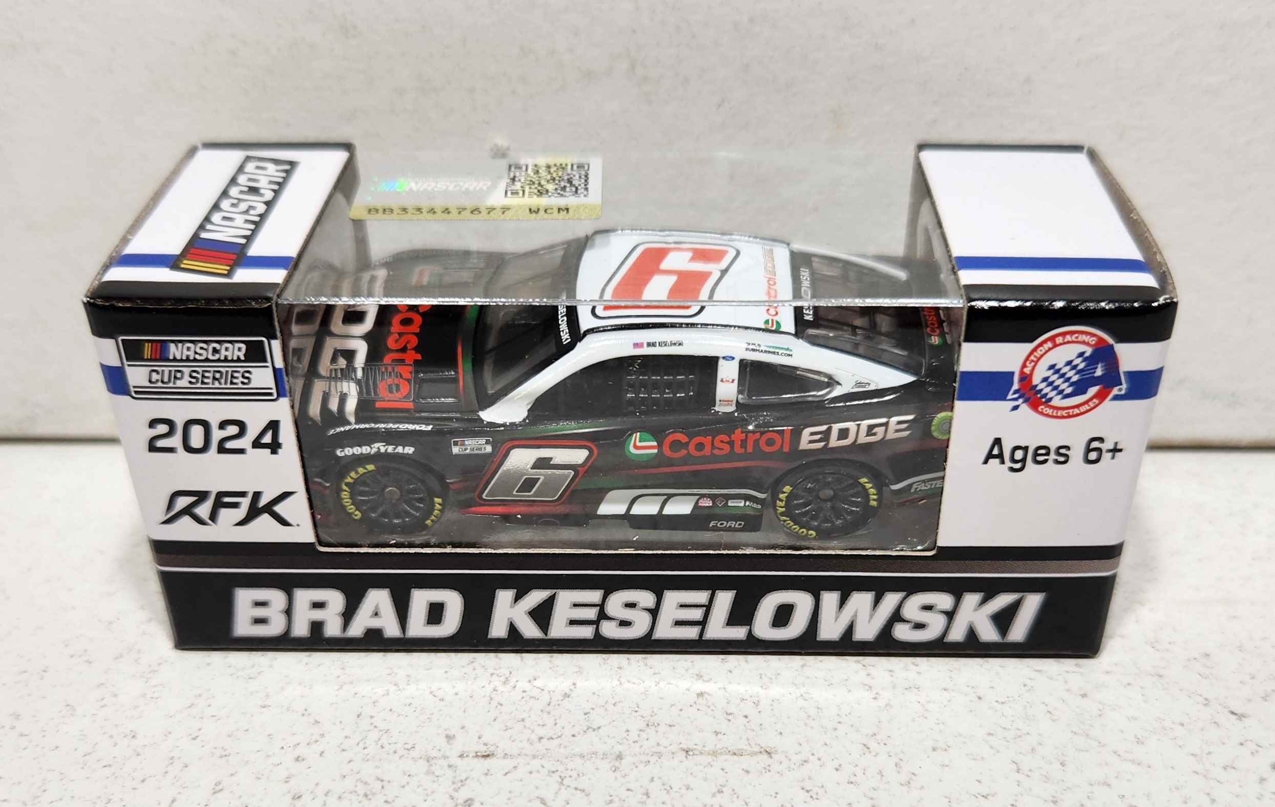 2024 Brad Keselowski 1/64th Castrol Edge Mustang