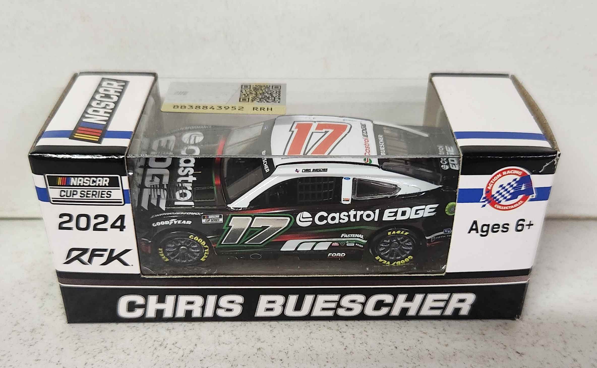 2024 Chris Buescher 1/64th Castrol Edge Mustang