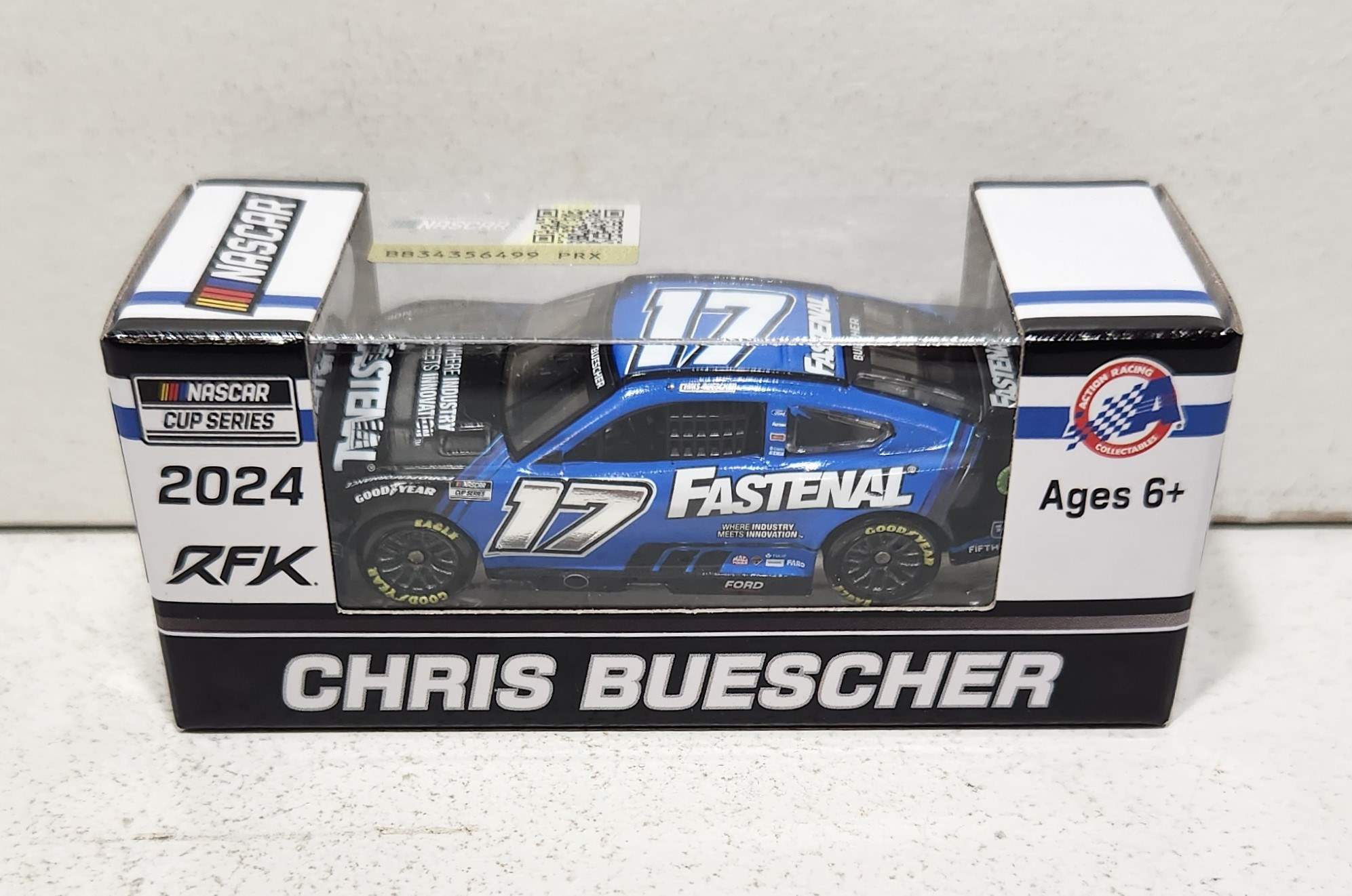 2024 Chris Buescher 1/64th Fastenal Mustang