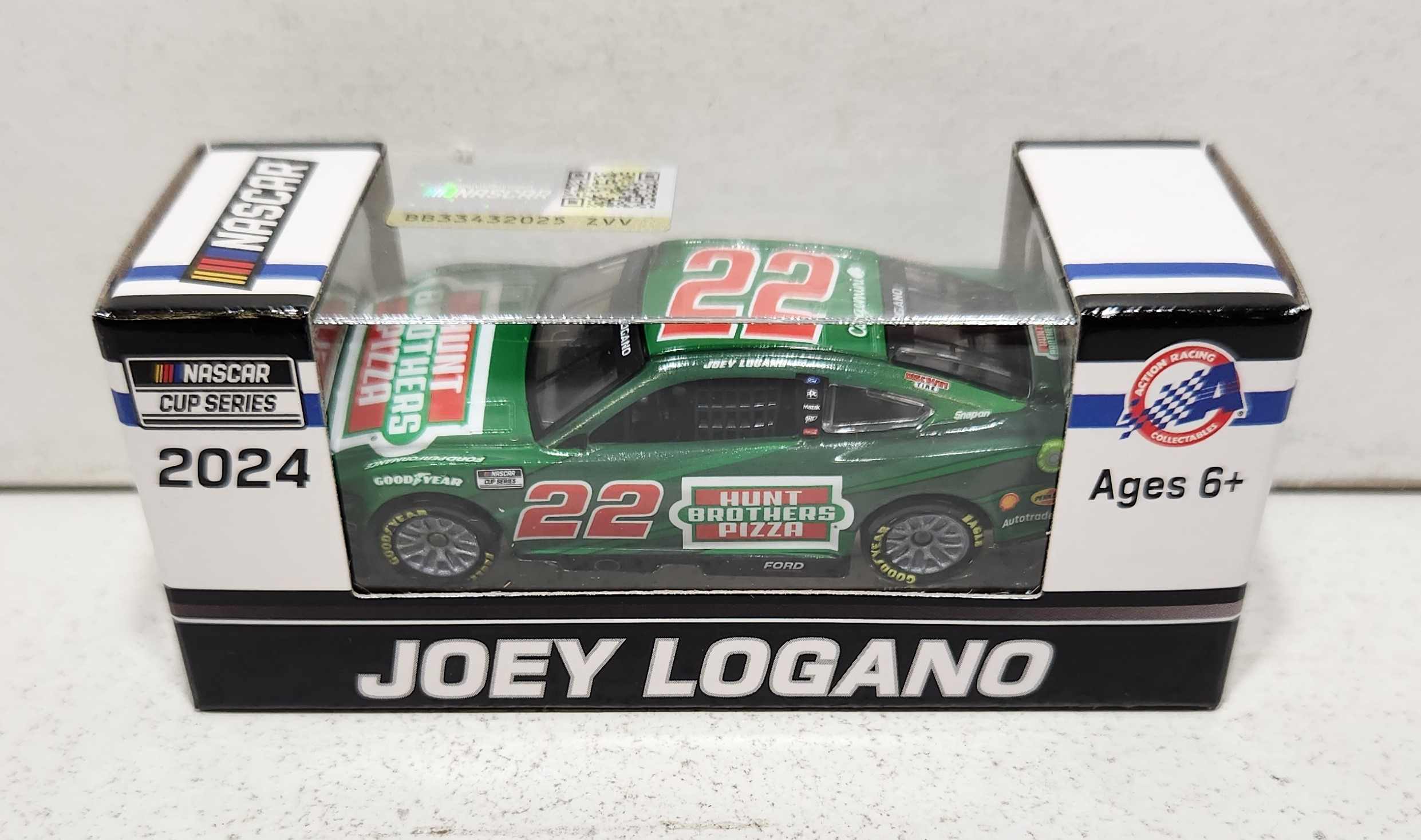 2024 Joey Logano 1/64th Hunt Bros Pizza Mustang