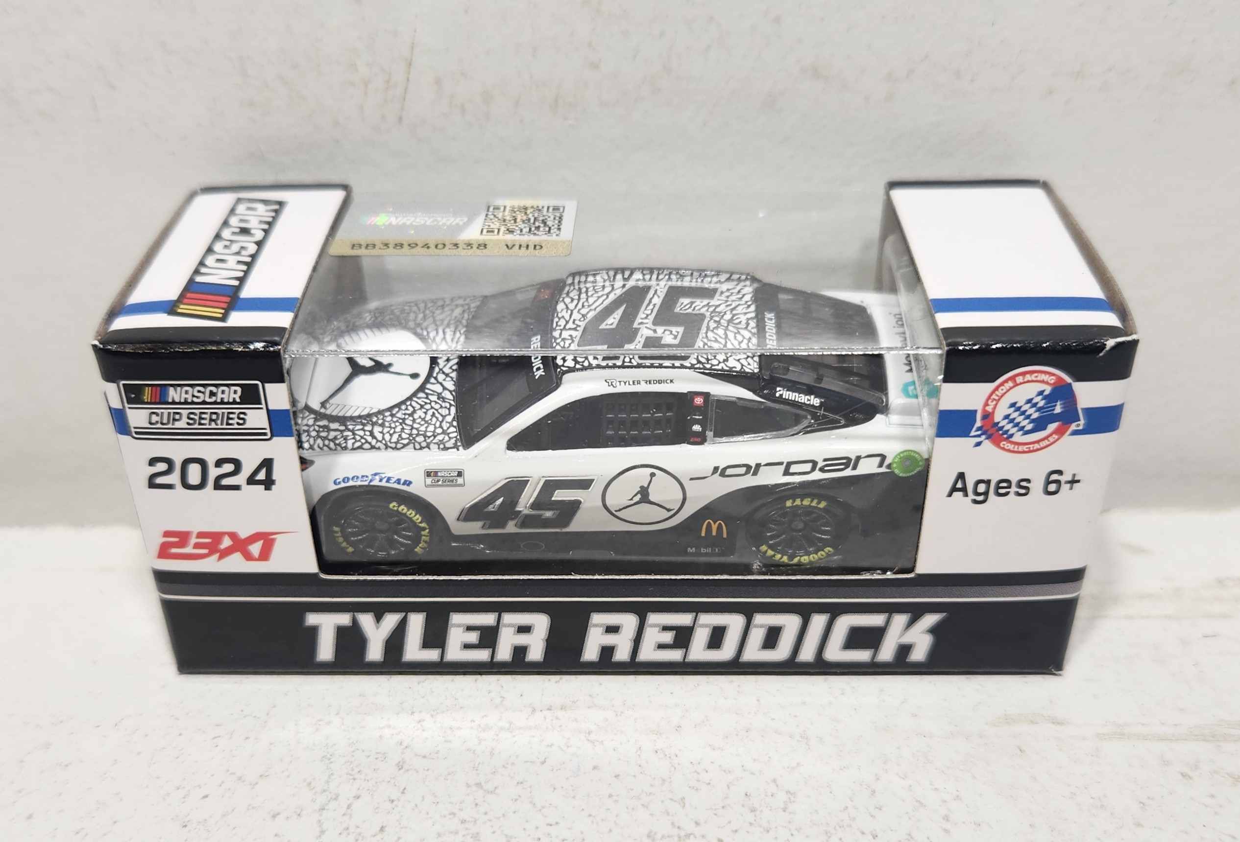 2024 Tyler Reddick 1/64th Jordan Brand "White" Camry