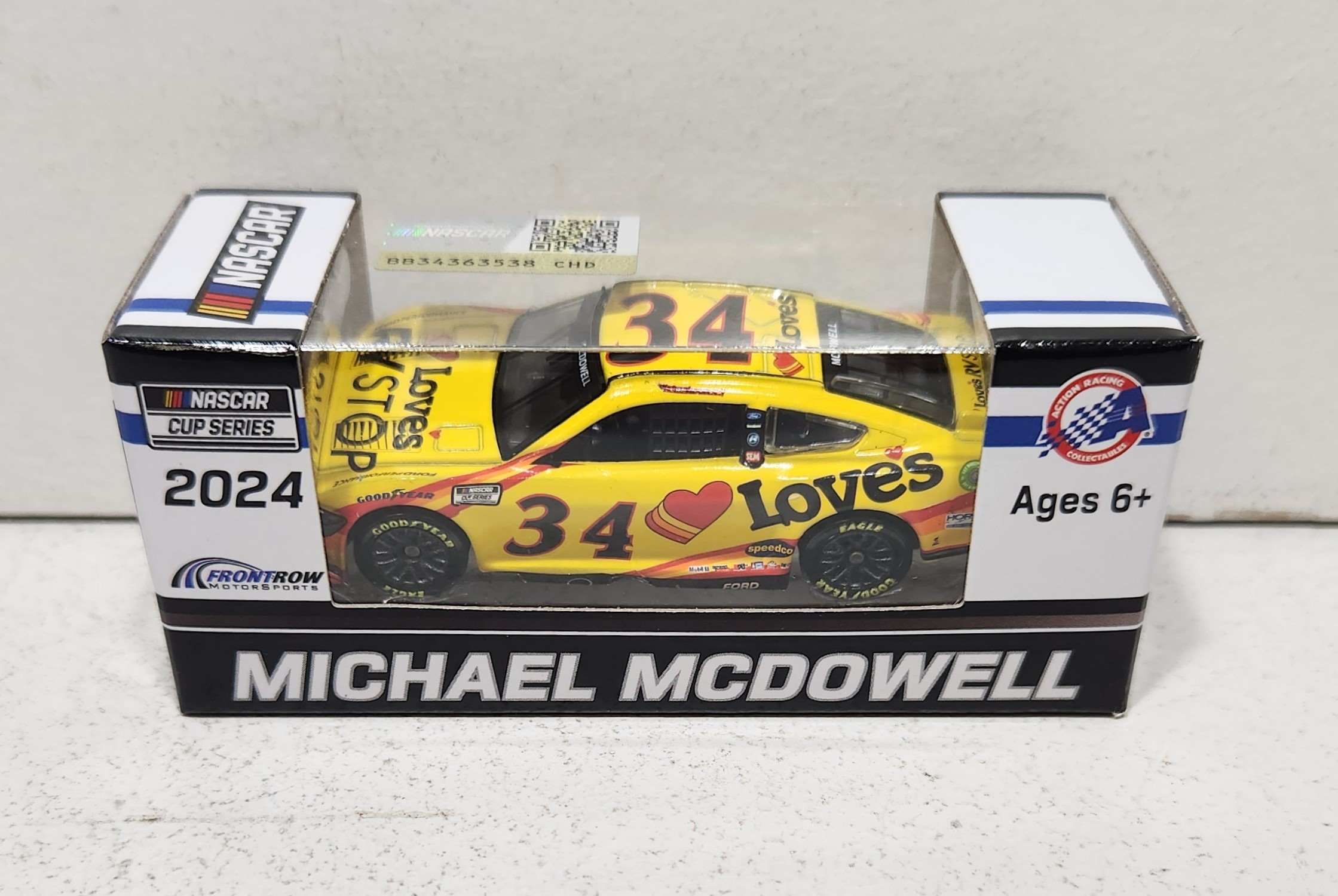 2024 Michael McDowell 1/64th Love's RVSTOP Mustang