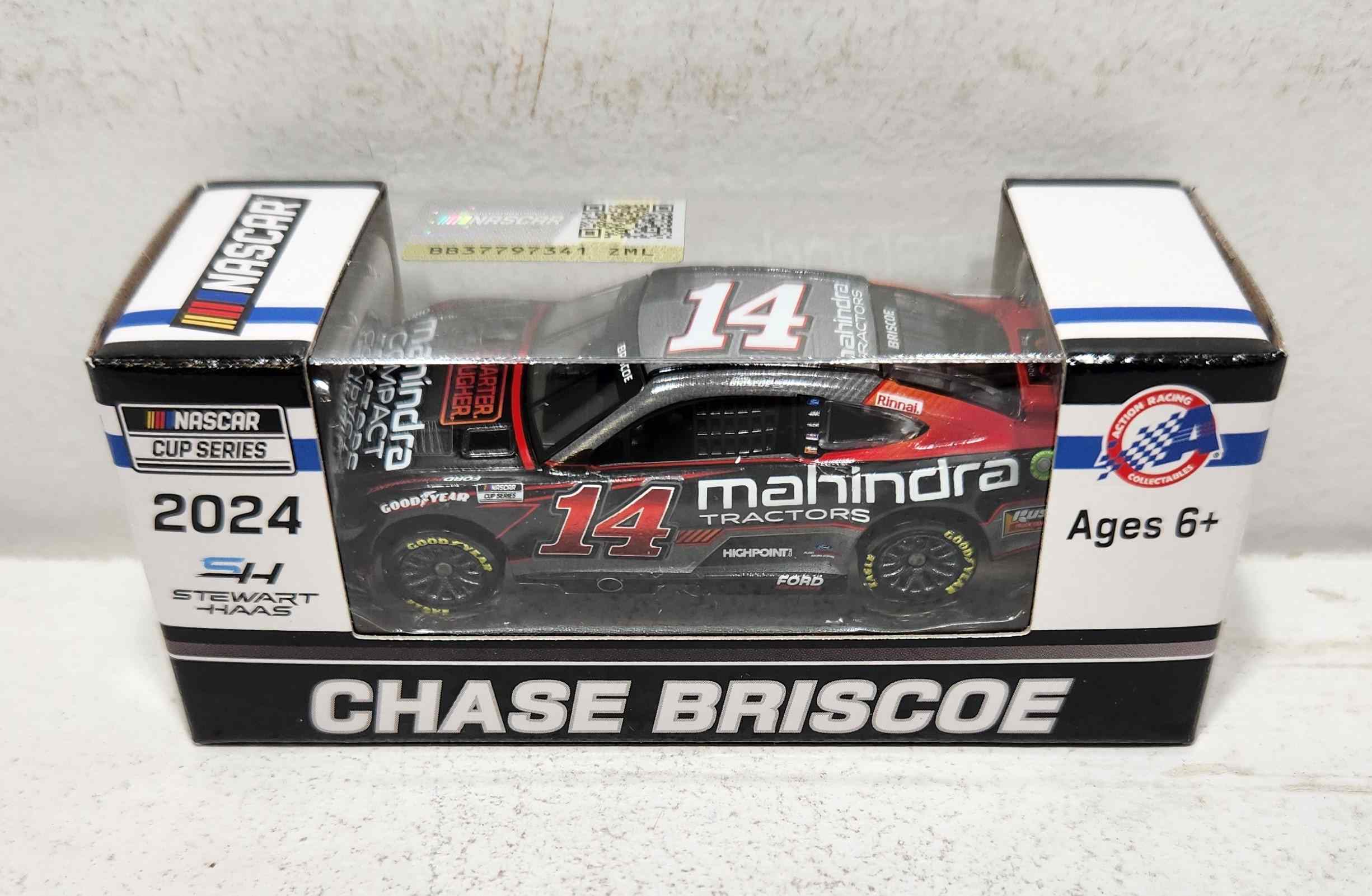 2024 Chase Briscoe 1/64th Mahindra Compact Tractors Mustang