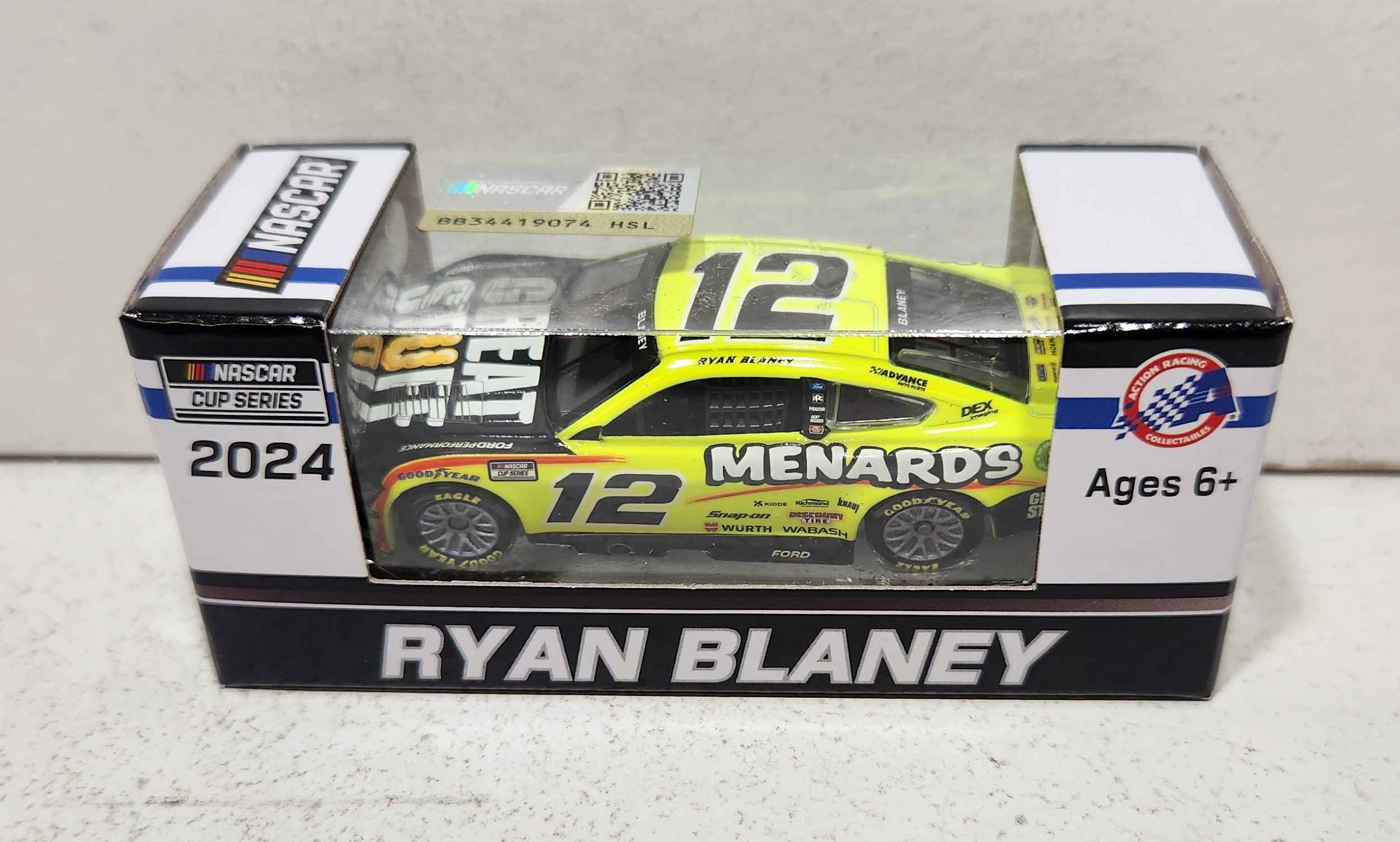 2024 Ryan Blaney 1/64th Menards "Great Stuff" Mustang