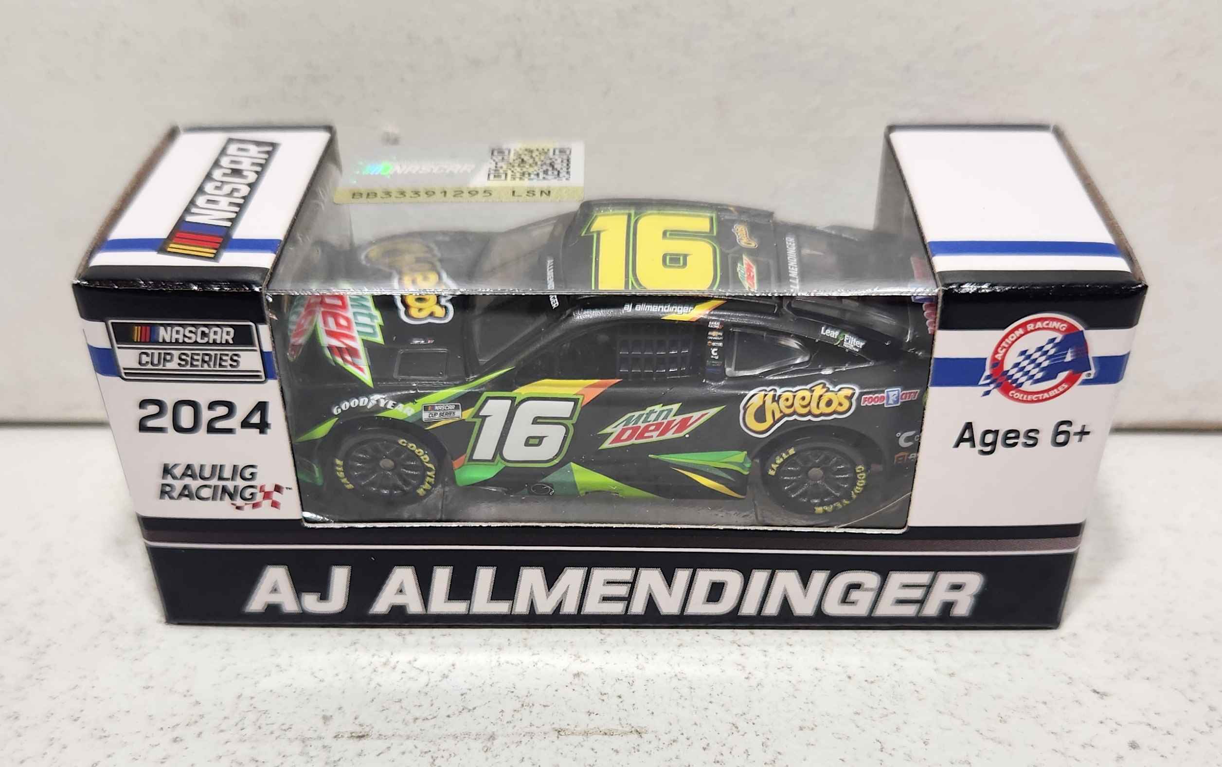 2024 AJ Allmendinger 1/64th Mtn Dew "Cheetos" Camaro