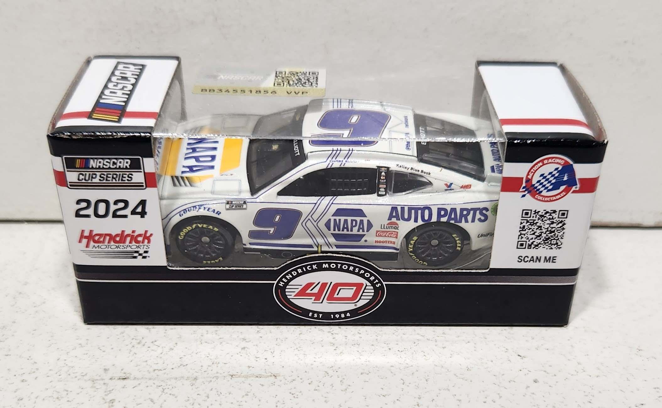 2024 Chase Elliott 1/64th NAPA "White" Camaro