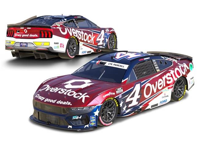 2024 Josh Berry 1/64th Overstock "Salutes" Mustang