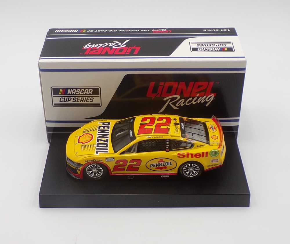 2024 Joey Logano 1/24th Shell Pennzoil hood open Mustang