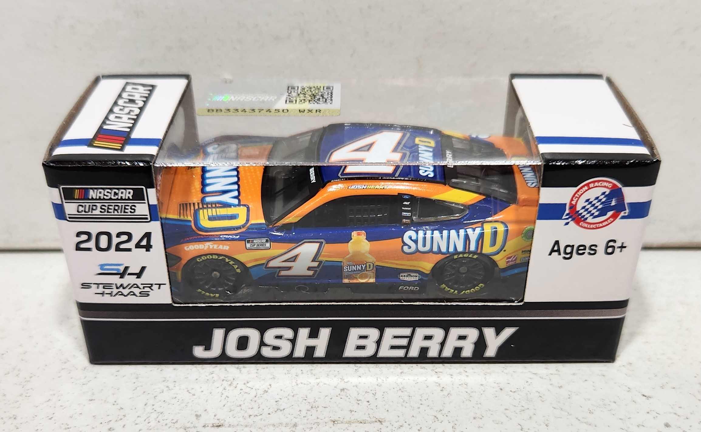 2024 Josh Berry 1/64th Sunny D Mustang