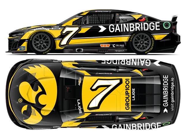 2024 Corey Lajoie 1/64th U of Iowa "Gainbridge" Camaro