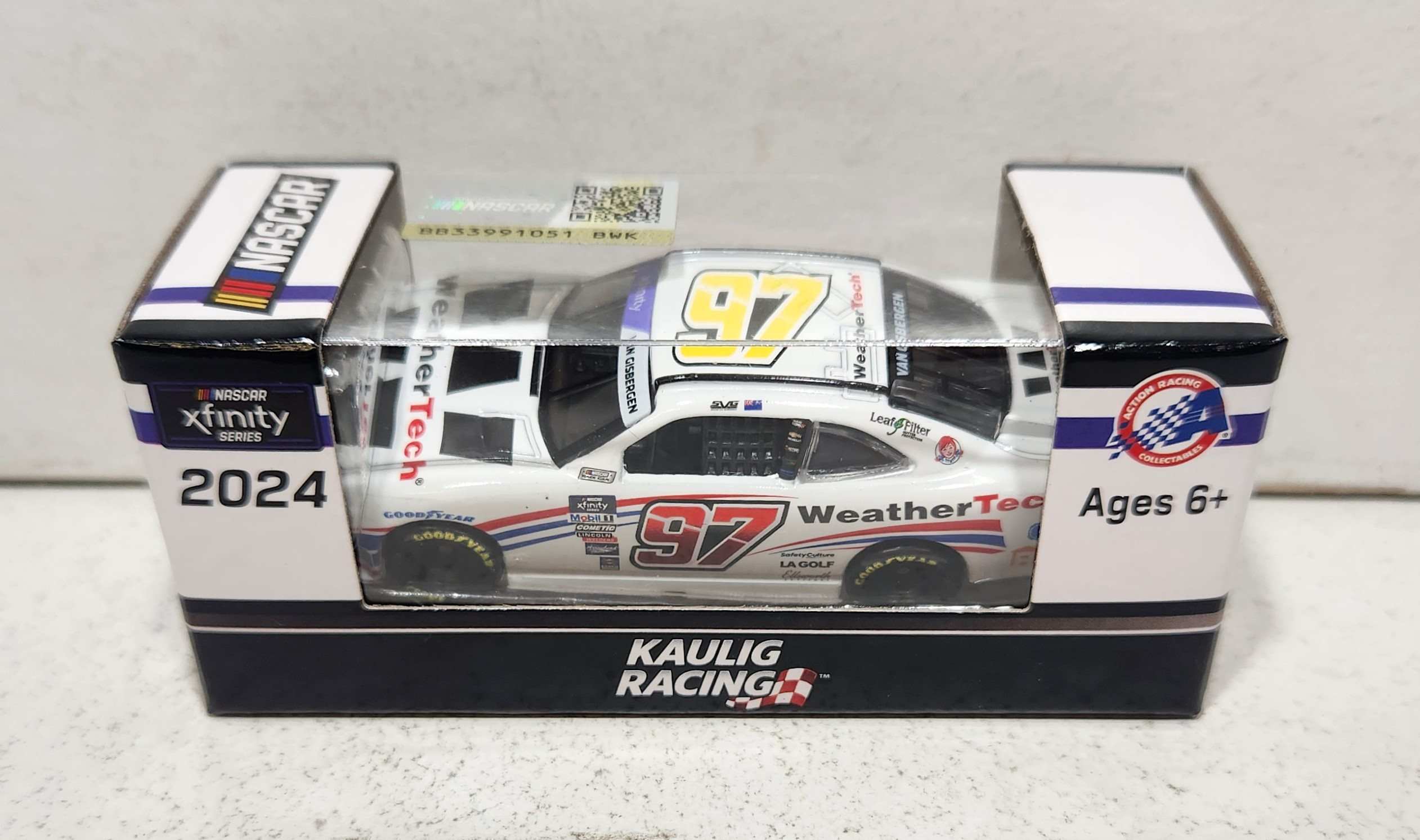 2024 Shane van Gisbergen 1/64th Weather Tech "Xfinity Series" Camaro