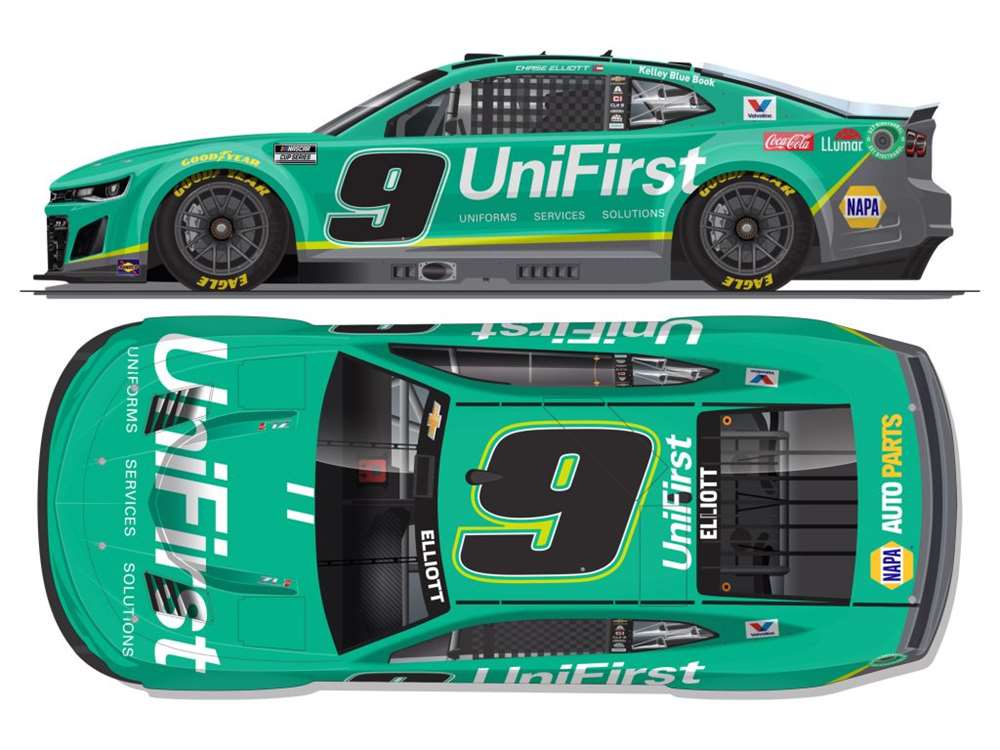 2025 Chase Elliott 1/64th Unifirst Chevrolet