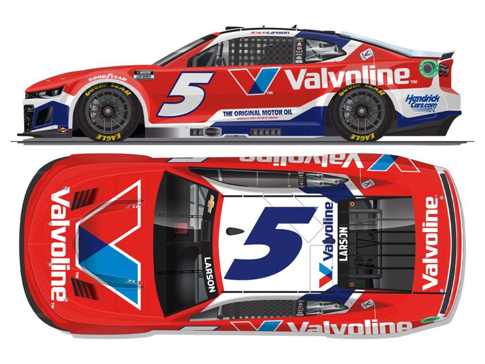 2025 Kyle Larson 1/64th Valvoline Chevrolet