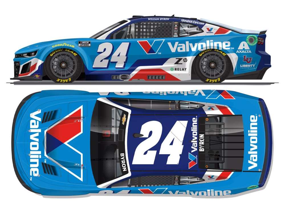 2025 William Byron 1/64th Valvoline Chevrolet