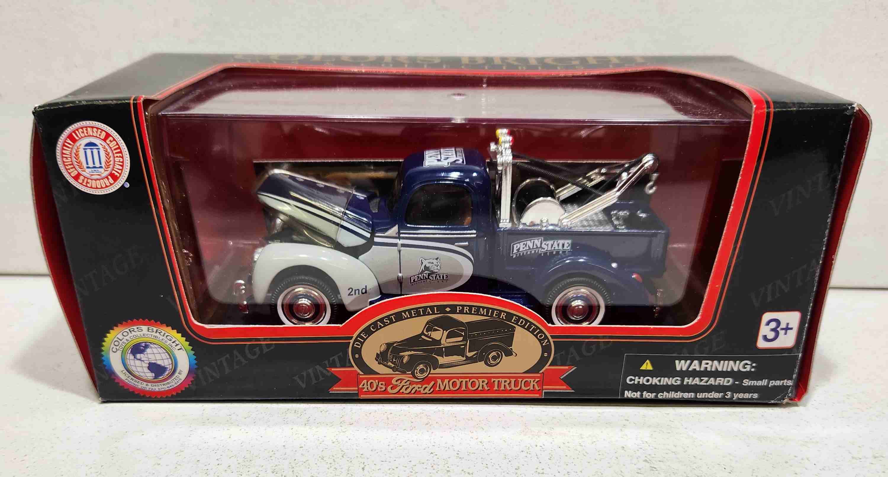 1940 Penn State 1/32nd Nittany Lion Ford Tow Truck