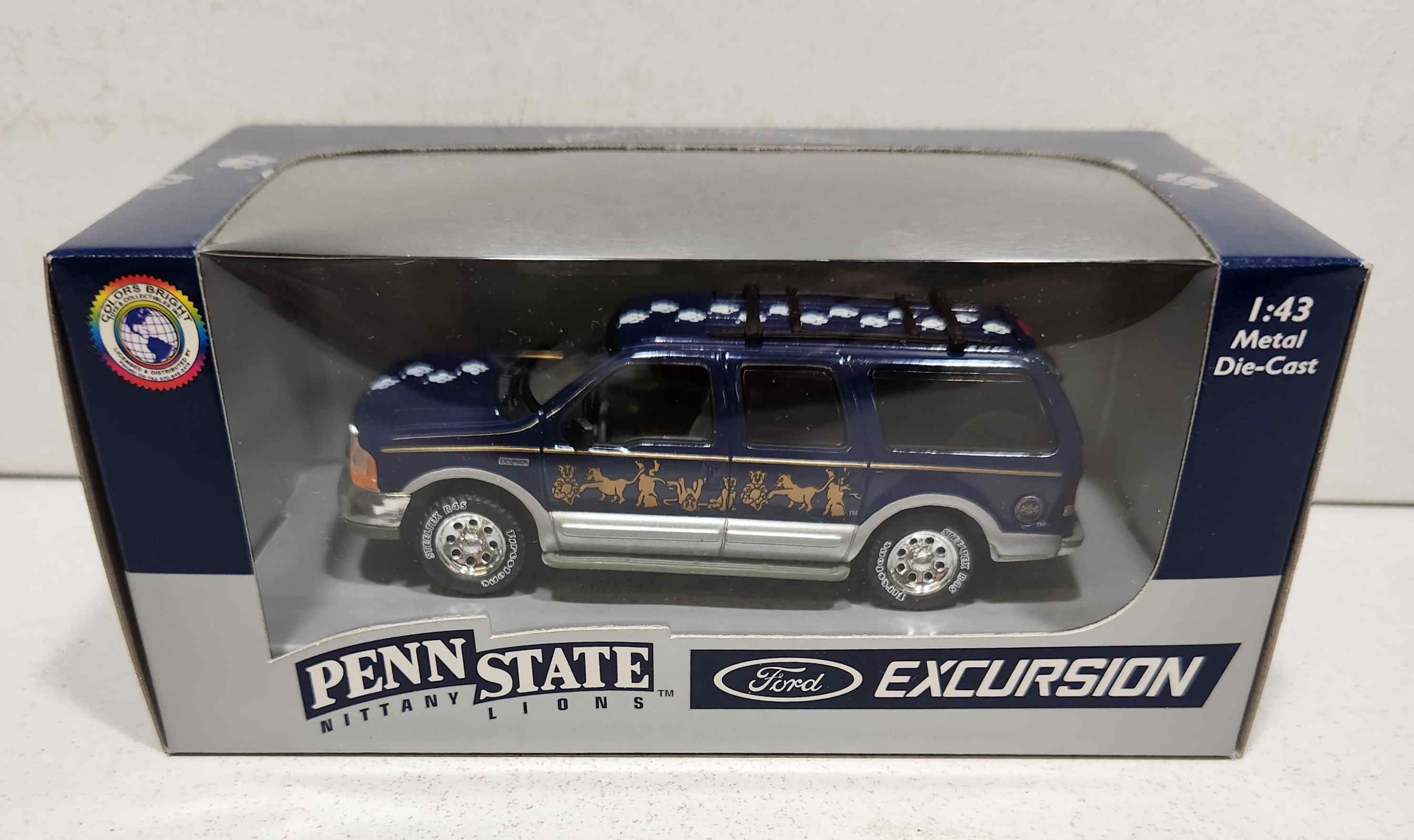 2002 Penn State 1/43rd Nittany Lions "Blue" Ford Excursion